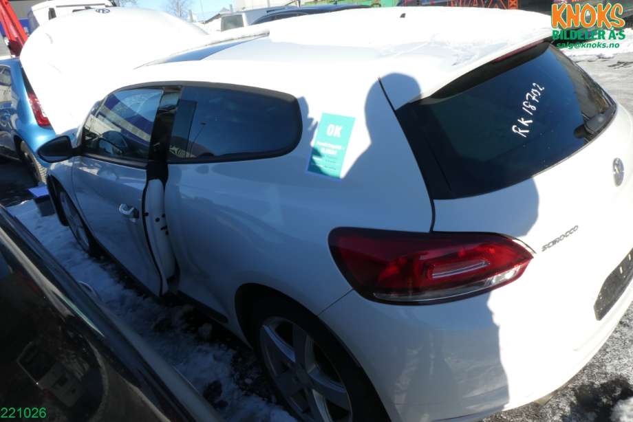 VW Scirocco 2008-2013 , Motorkode: CAVD;CTHD, Girkassekode: 