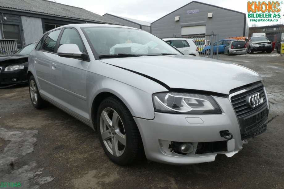 Audi A3 2009-2012 (Type II, Fase 2) , Motorkode: BLS, Girkassekode: