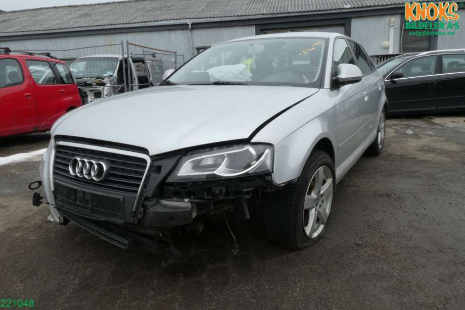 Audi A3 2009-2012 (Type II, Fase 2) , Motorkode: BLS, Girkassekode: