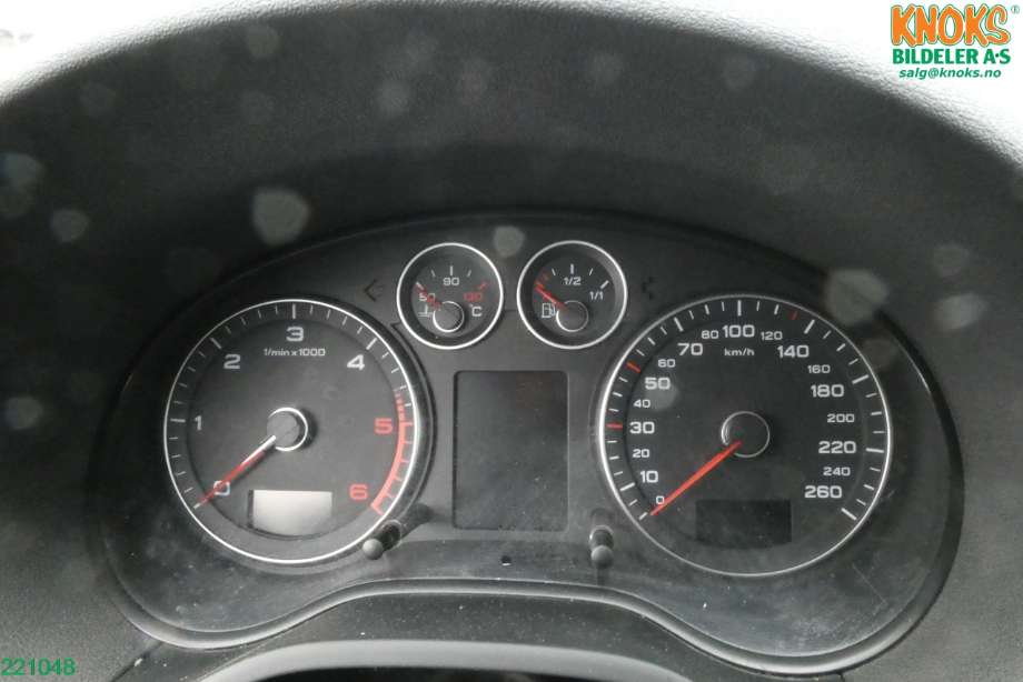 Audi A3 2009-2012 (Type II, Fase 2) , Motorkode: BLS, Girkassekode: