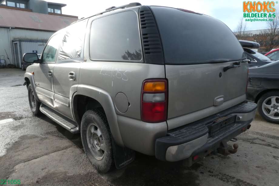 Chevrolet Tahoe 2001-2005 (Type II) , Motorkode: T, Girkassekode: 