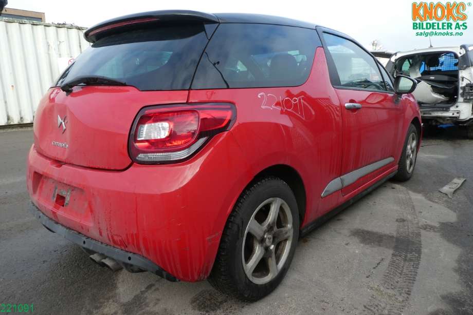 Citroën DS3 2010-2019 , Motorkode: 9HR, Girkassekode: 