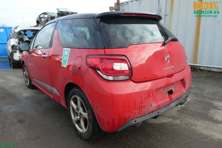 Citroën DS3 2010-2019 , Motorkode: 9HR, Girkassekode: 