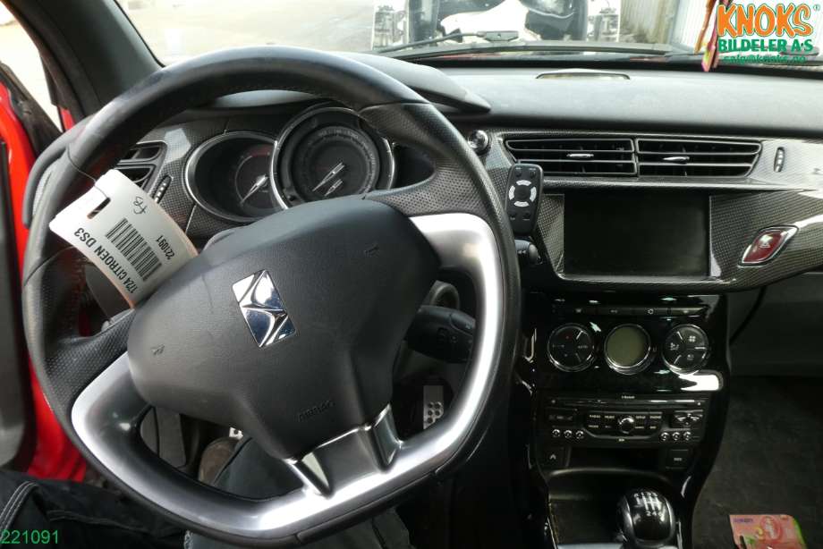 Citroën DS3 2010-2019 , Motorkode: 9HR, Girkassekode: 