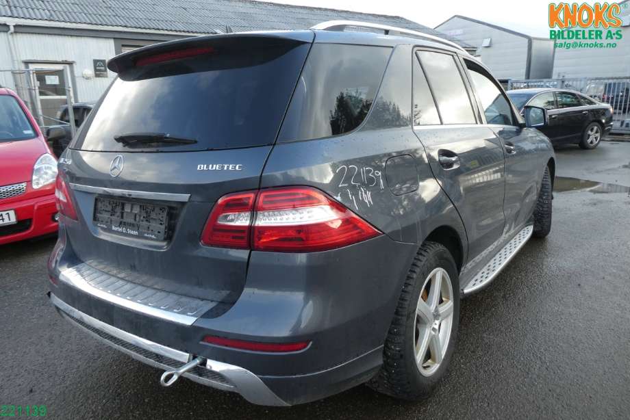 Mercedes ML 2011-2015 (Fase 1) (W166) (W166), Motorkode: OM651.960, Girkassekode: 