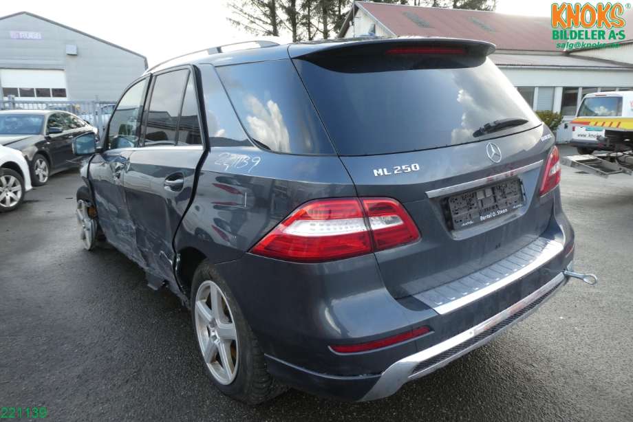 Mercedes ML 2011-2015 (Fase 1) (W166) (W166), Motorkode: OM651.960, Girkassekode: 