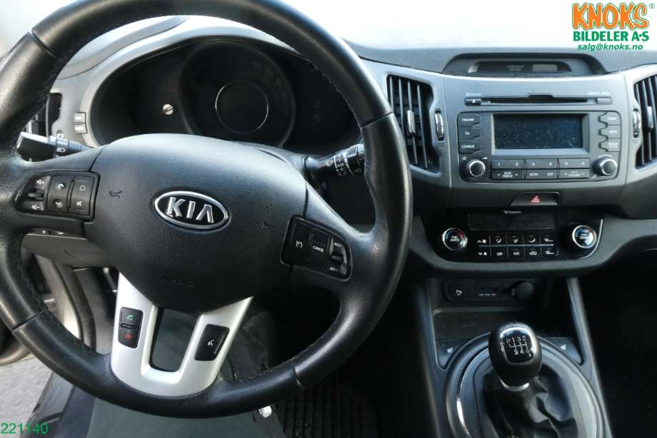 Kia Sportage 2010-2016 (Type III) , Motorkode: G4FD, Girkassekode: 