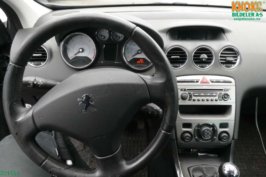 Peugeot 308 2007-2011 (Type I, Fase 1) , Motorkode: 9HZ, Girkassekode: