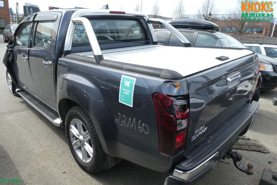 Isuzu D-Max 2017-2020 (Type II, Fase 2) , Motorkode: RZ4E-TC, Girkassekode: