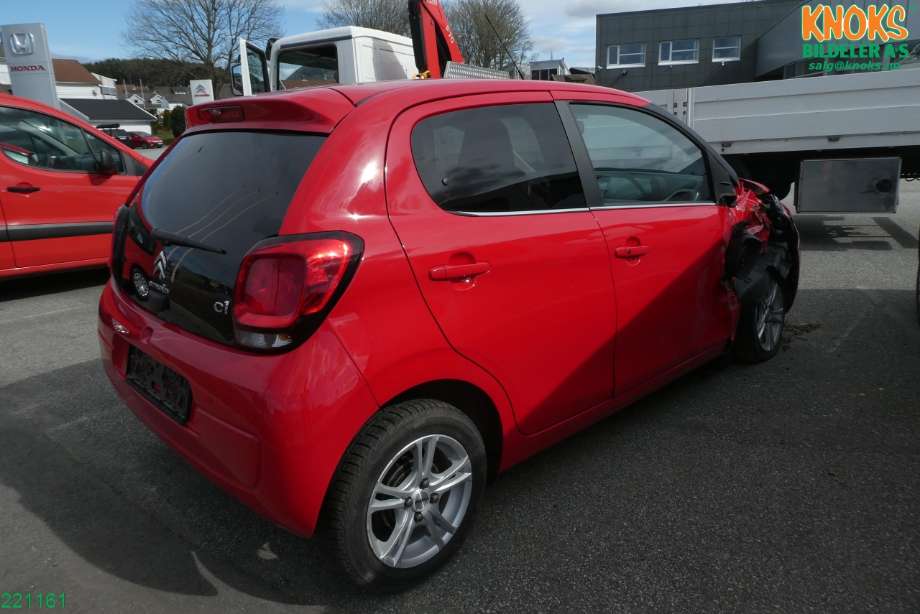 Citroën C1 2014-->> (Type II) , Motorkode: CFB, Girkassekode: 