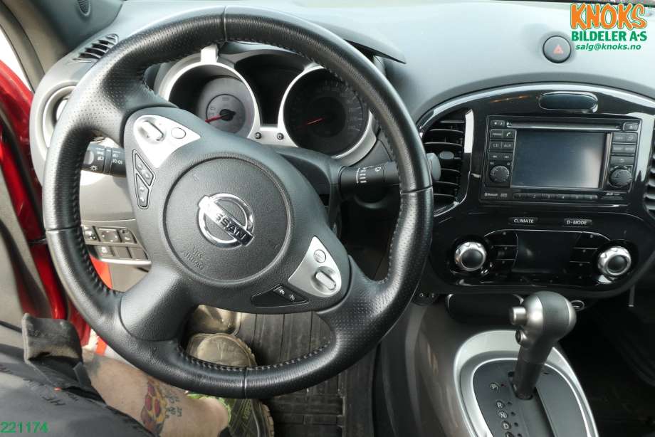 Nissan Juke 2010-2014 (Fase 1) , Motorkode: HR16DE, Girkassekode: 