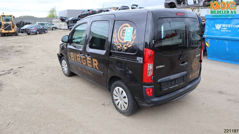 Mercedes Citan 2012-2021 (W415) (W415), Motorkode: OM607.951, Girkassekode: 