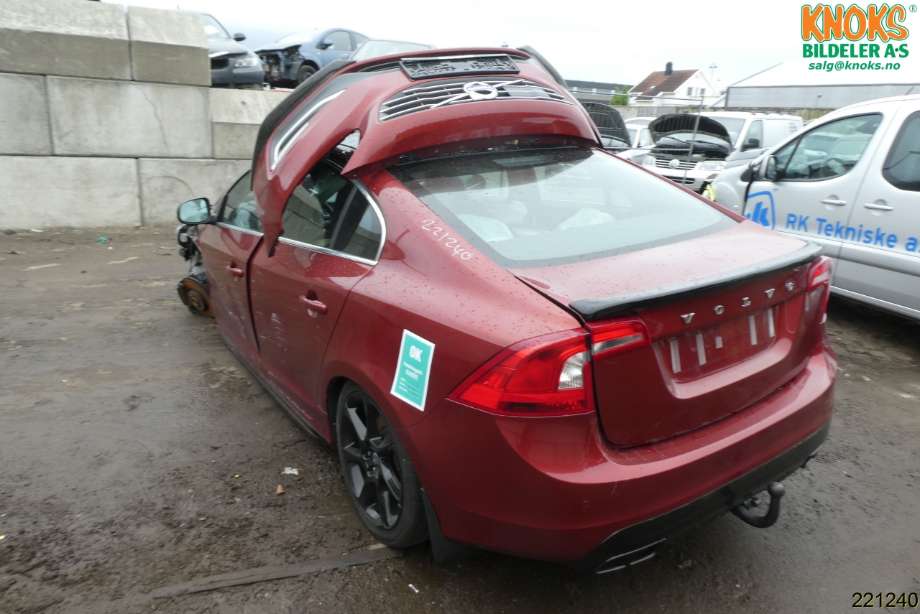 Volvo S60 2014-2019 (Type II, Fase 2) , Motorkode: D5244T15, Girkassekode: 
