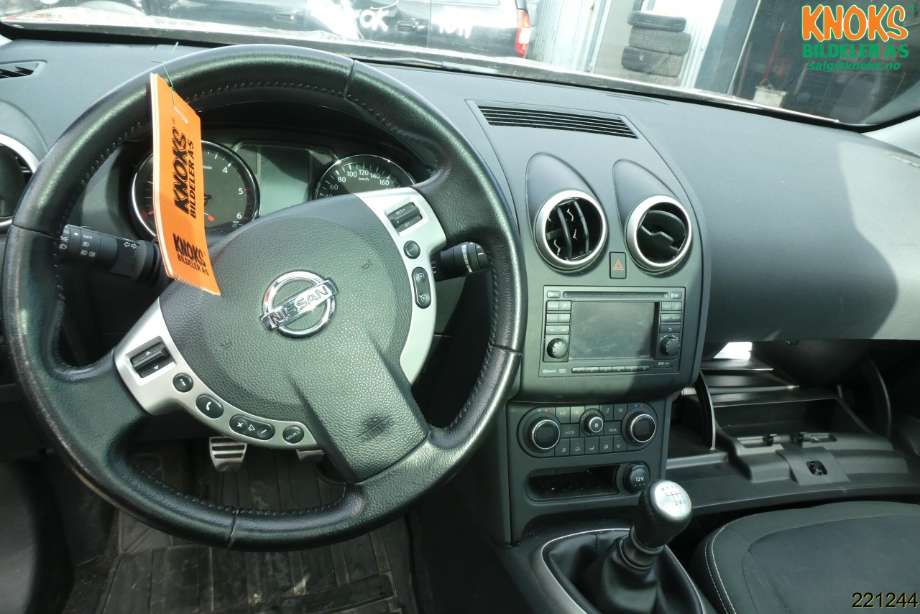 Nissan Qashqai 2010-2014 (Type I, Fase 2) , Motorkode: R9M, Girkassekode: