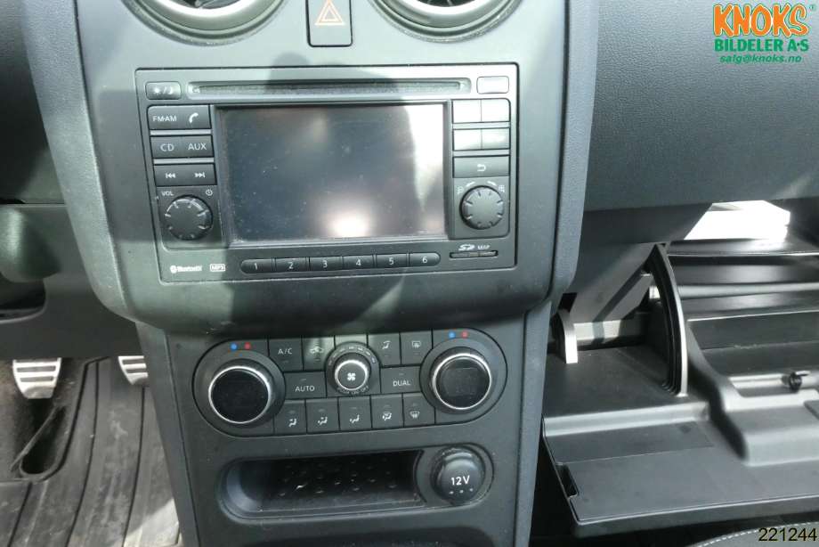 Nissan Qashqai 2010-2014 (Type I, Fase 2) , Motorkode: R9M, Girkassekode:
