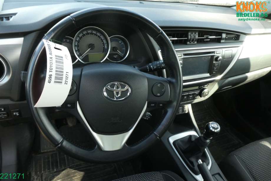 Toyota Auris 2013-2015 (Type II, Fase 1) , Motorkode: 1ZR-FAE, Girkassekode: