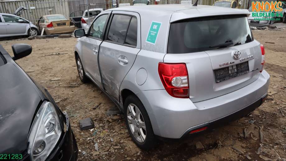 Toyota Urban Cruiser 2009-2014 , Motorkode: 1ND-TV, Girkassekode: 