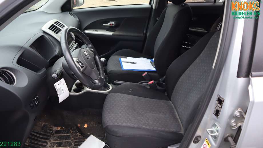 Toyota Urban Cruiser 2009-2014 , Motorkode: 1ND-TV, Girkassekode: 