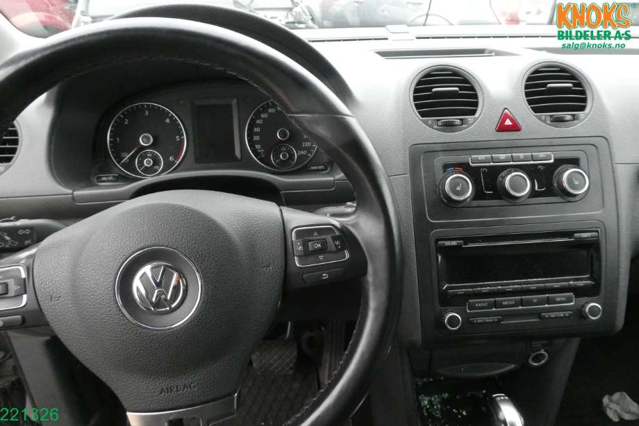 VW Caddy 2010-2015 (Type III, Fase 2) , Motorkode: CAYD, Girkassekode: QHJ