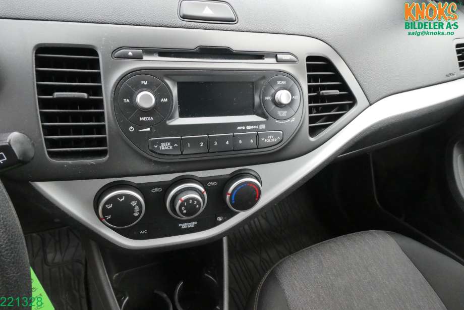 Kia Picanto 2011-2017 (Type II) , Motorkode: G3LA, Girkassekode: 