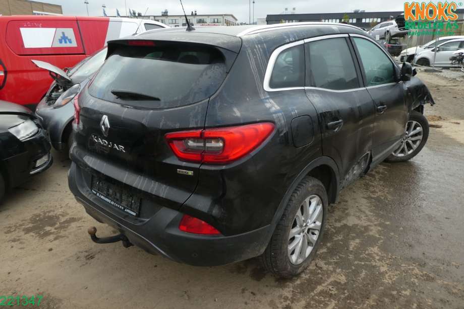 Renault Kadjar 2015-->> , Motorkode: K9K-647, Girkassekode: 