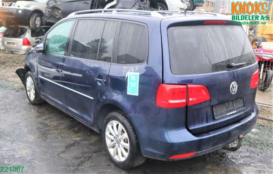 VW Touran 2010-2015 (Type I, Fase 3) , Motorkode: CAYC, Girkassekode: