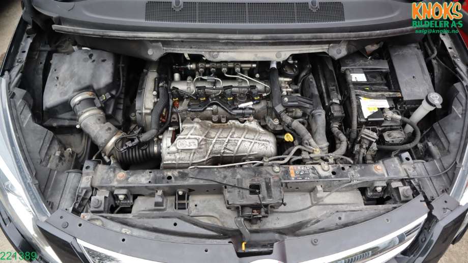 Opel Zafira Tourer 2012-2018 , Motorkode: A20DTL, Girkassekode: 