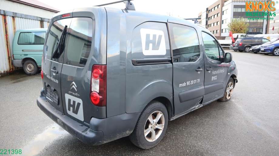Citroën Berlingo 2008-2015 (Type II, Fase 1) , Motorkode: 9HF;9HS, Girkassekode: 
