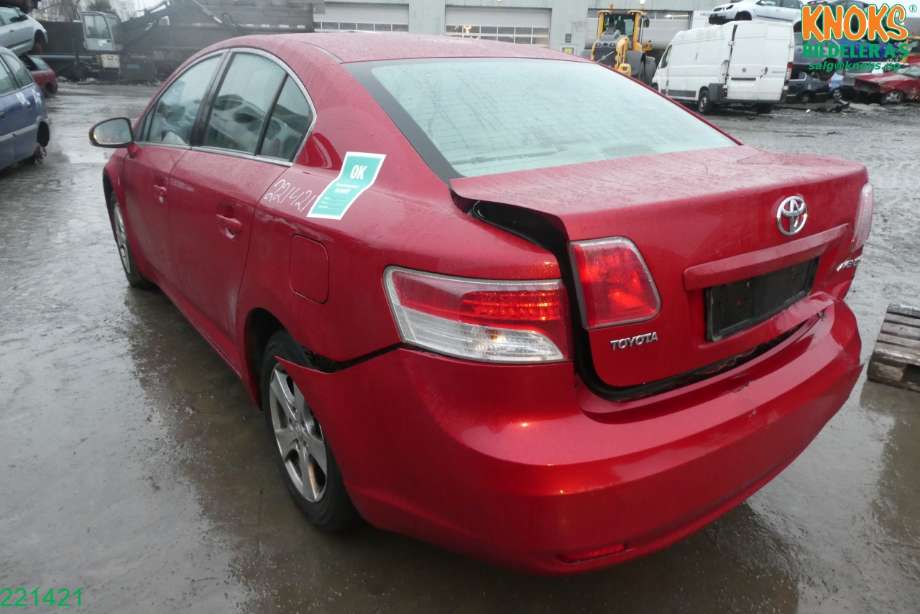 Toyota Avensis 2009-2015 (Type III, Fase 1) , Motorkode: 2ZR-FAE, Girkassekode: K311