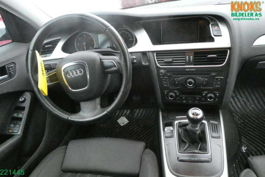 Audi A4 2007-2014 (Type IV) (B8) (B8), Motorkode: CAGA, Girkassekode: LLQ