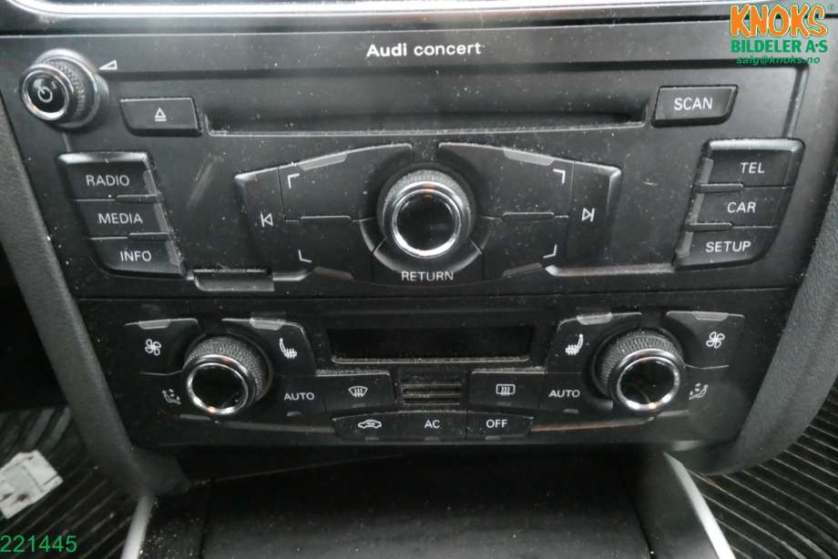 Audi A4 2007-2014 (Type IV) (B8) (B8), Motorkode: CAGA, Girkassekode: LLQ