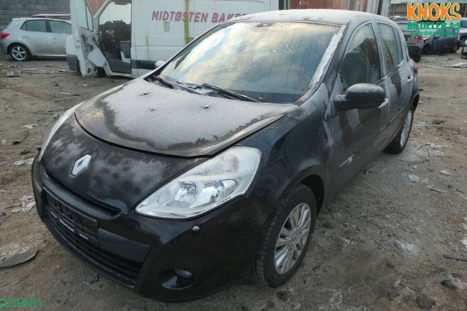 Renault Clio 2009-2012 (Type III, Fase 2) , Motorkode: K9K-768, Girkassekode: JH3