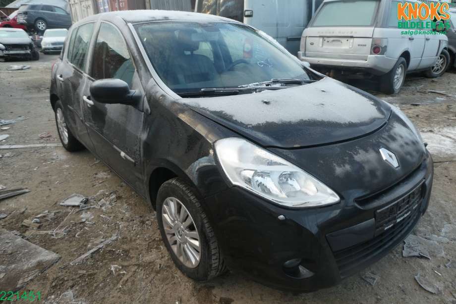 Renault Clio 2009-2012 (Type III, Fase 2) , Motorkode: K9K-768, Girkassekode: JH3