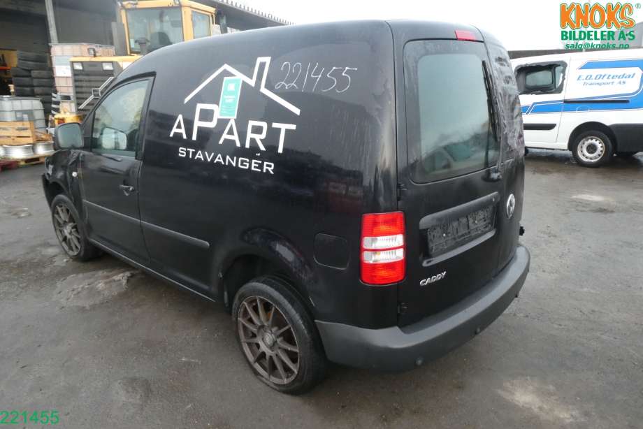 VW Caddy 2010-2015 (Type III, Fase 2) , Motorkode: CAYE, Girkassekode: LZY