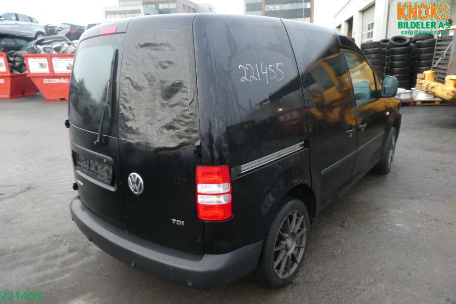 VW Caddy 2010-2015 (Type III, Fase 2) , Motorkode: CAYE, Girkassekode: LZY