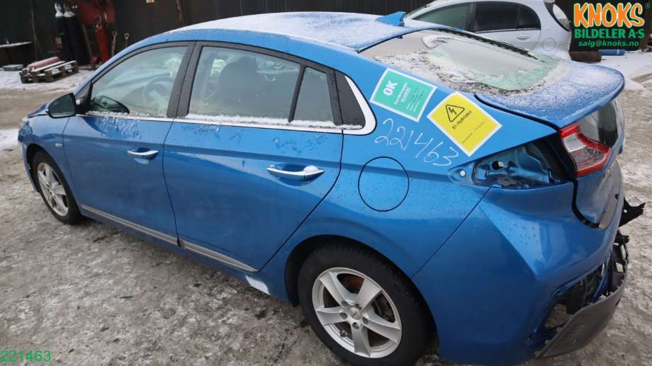 Hyundai Ioniq Electric 2016-2019 (Fase 1) , Motorkode: EM09, Girkassekode: