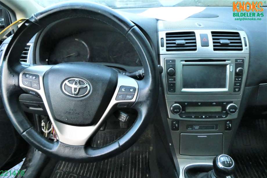 Toyota Avensis 2009-2015 (Type III, Fase 1) , Motorkode: 1AD-FTV, Girkassekode: EA65