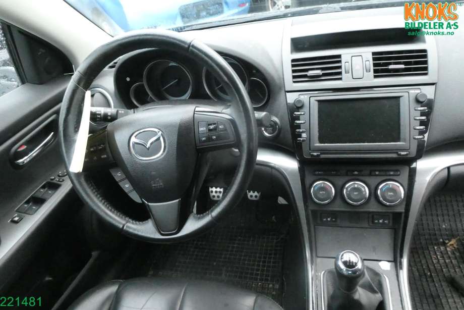 Mazda 6 2010-2013 (Type II, Fase 2) , Motorkode: R2, Girkassekode: 