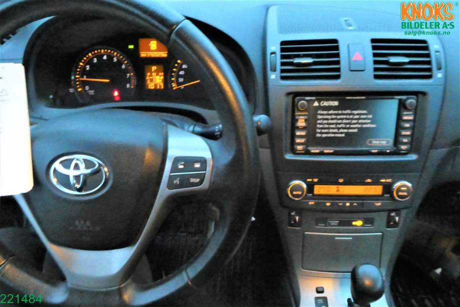 Toyota Avensis 2009-2015 (Type III, Fase 1) , Motorkode: 2ZR-FAE, Girkassekode: K311
