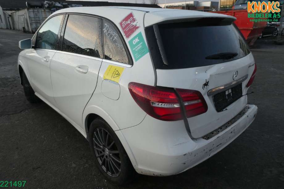 Mercedes B-Klasse 2011-2018 (W246) (W246), Motorkode: EM0004, Girkassekode: 