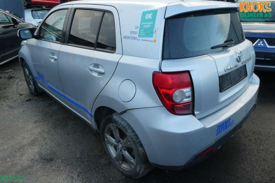 Toyota Urban Cruiser 2009-2014 , Motorkode: 1ND-TV, Girkassekode: