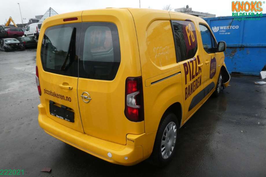 Opel Combo E 2019-->> , Motorkode: D15DTH, Girkassekode: M5V