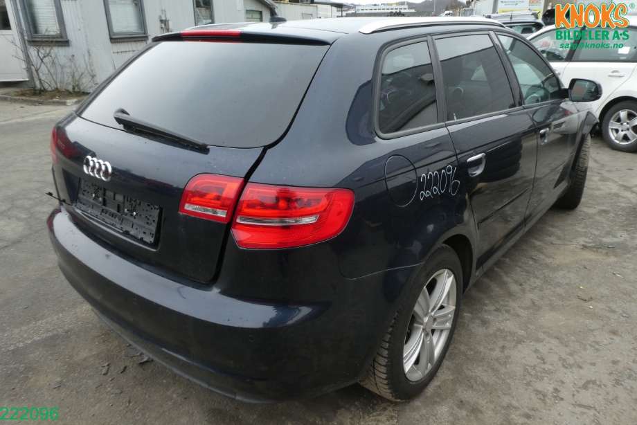 Audi A3 2009-2012 (Type II, Fase 2) , Motorkode: CAYC, Girkassekode: MLE