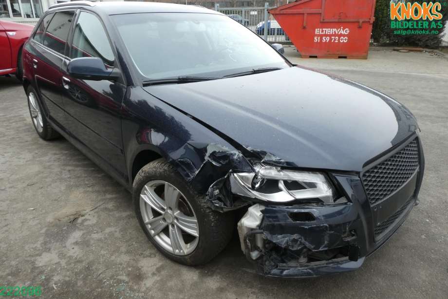 Audi A3 2009-2012 (Type II, Fase 2) , Motorkode: CAYC, Girkassekode: MLE