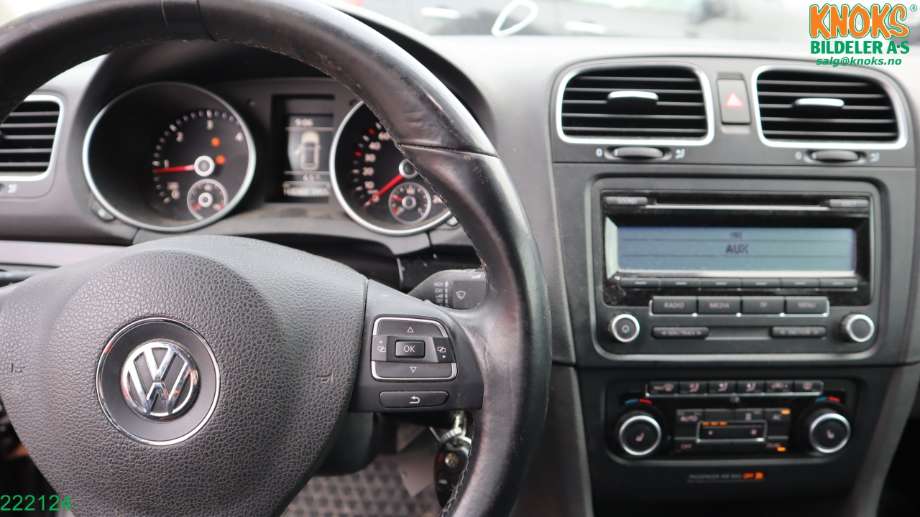 VW Golf VI 2008-2012 , Motorkode: CAYC, Girkassekode: LUB