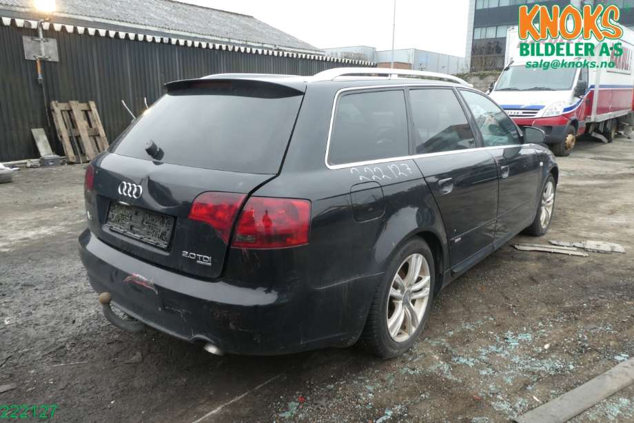 Audi A4 2004-2008 (Type III) (B7) (B7), Motorkode: BRD, Girkassekode: GYH