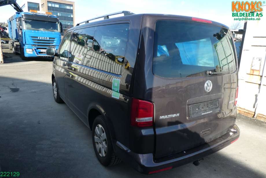 VW Transporter / Caravelle 2009-2015 (Fase 2) (T5) (T5), Motorkode: CAAD, Girkassekode: PCB