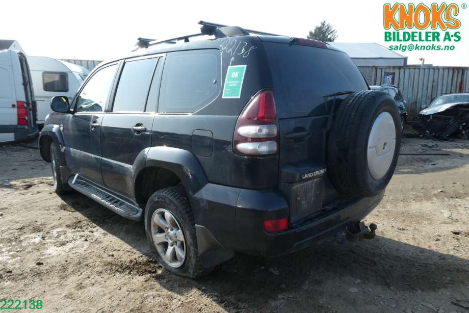 Toyota Land Cruiser 120 2002-2009 , Motorkode: 1KD-FTV, Girkassekode:
