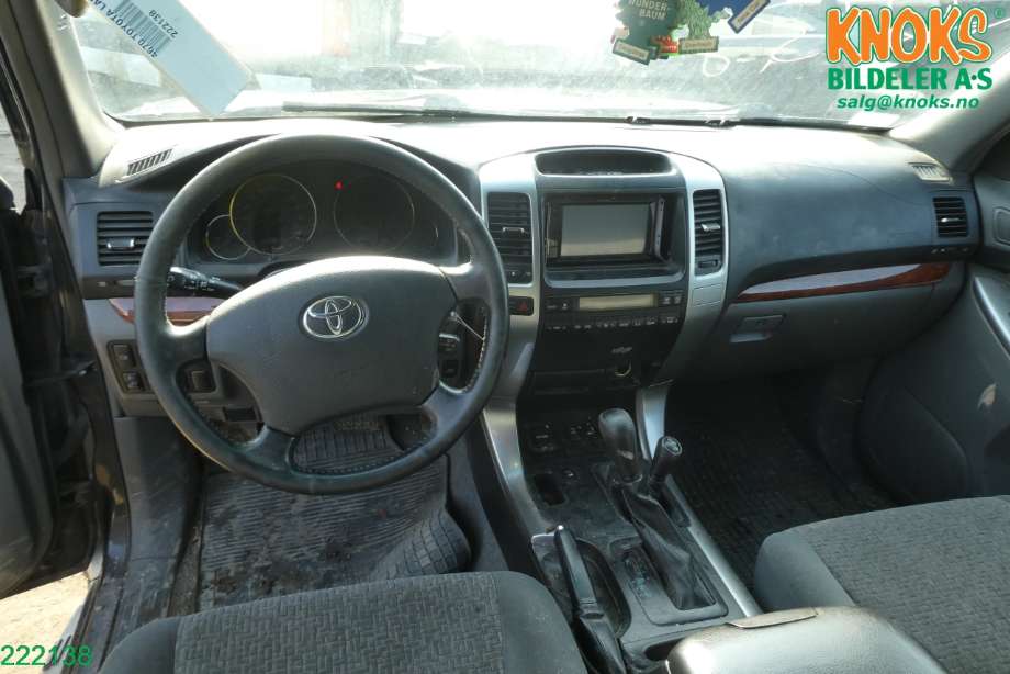 Toyota Land Cruiser 120 2002-2009 , Motorkode: 1KD-FTV, Girkassekode: