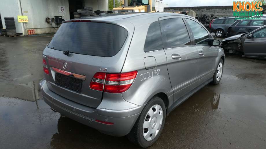 Mercedes B-Klasse 2008-2011 (Fase 2) (W245) (W245), Motorkode: OM640.940, Girkassekode: 722.800